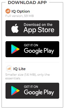 IQ Option Mobile Apps IQ Option Mobile App
